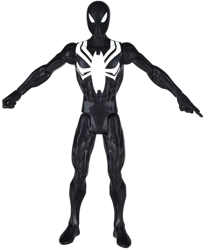 Spider-Man Titan Hero Series Web Warriors: Black Suit Spider-Man