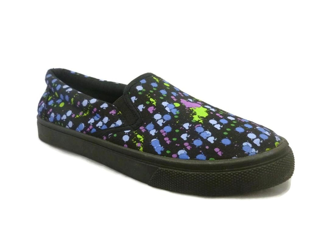 Zig Zag Printed Slip-On Shoe