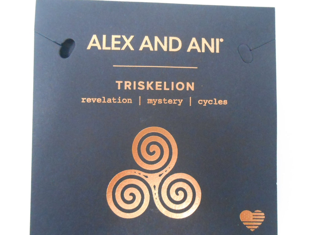 Alex and Ani Womens Triskelion Bangle