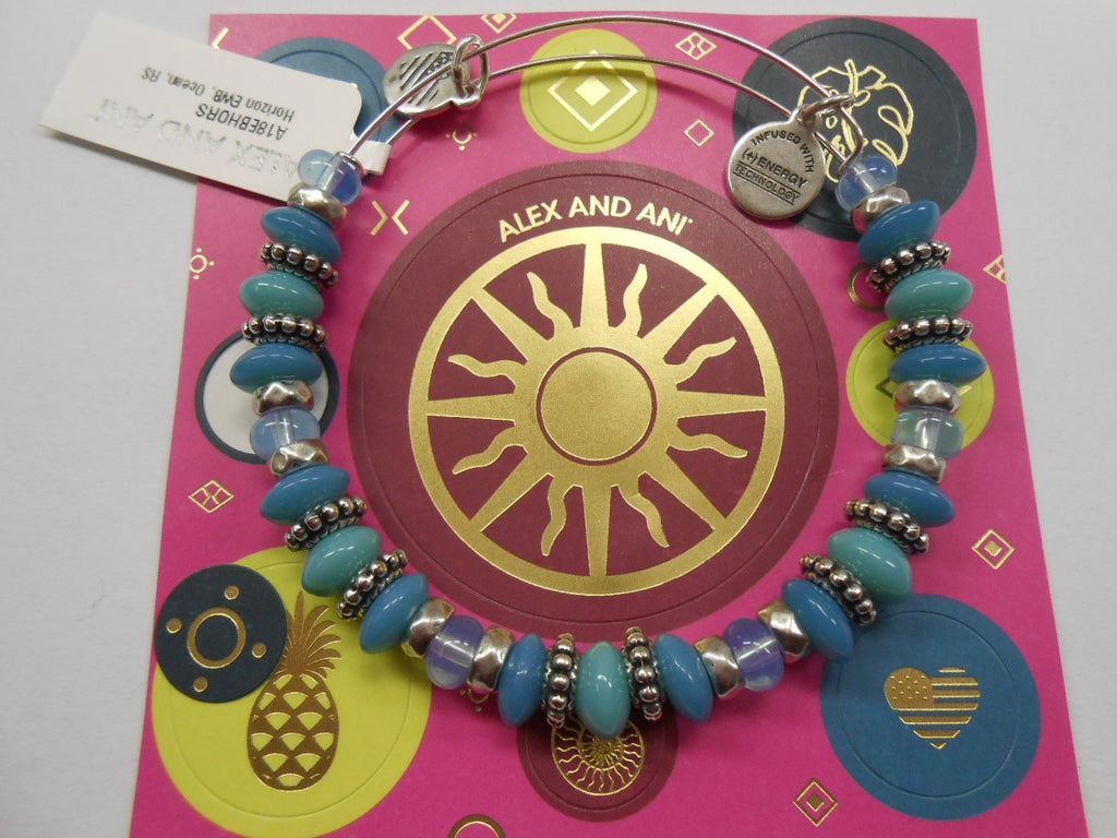 Alex and Ani Womens Horizon Ocean Bangle