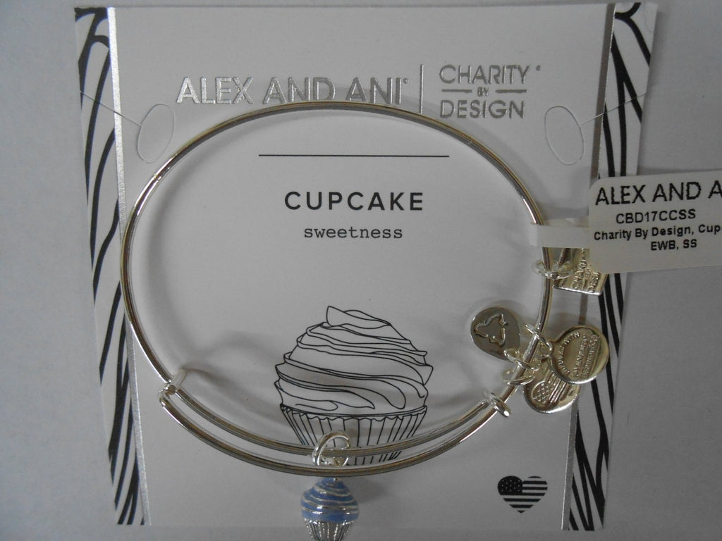 Alex and Ani Charity by Design, Cupcake II EWB Bangle Bracelet