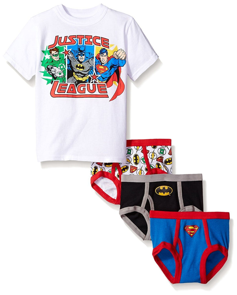 DC Comics Boys' Justice League 3pk Underwear and Tank Set