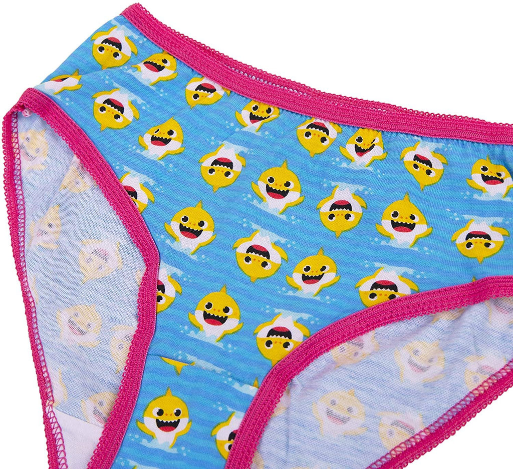 Baby Shark Big Girls Underwear Multipacks