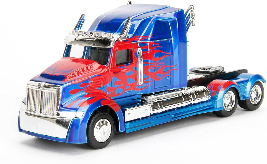 Transformers Optimus Prime 1:32 3-Pack Die-Cast Cars, Toys for Kids and Adults