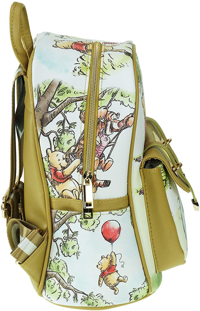 Winnie The Pooh 11" Faux Leather Mini Backpack - A20762