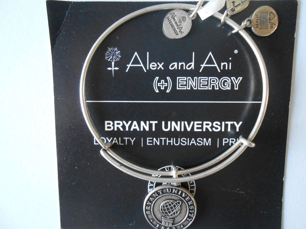 Alex and Ani Bryant University Logo Expandable Bangle Bracelet