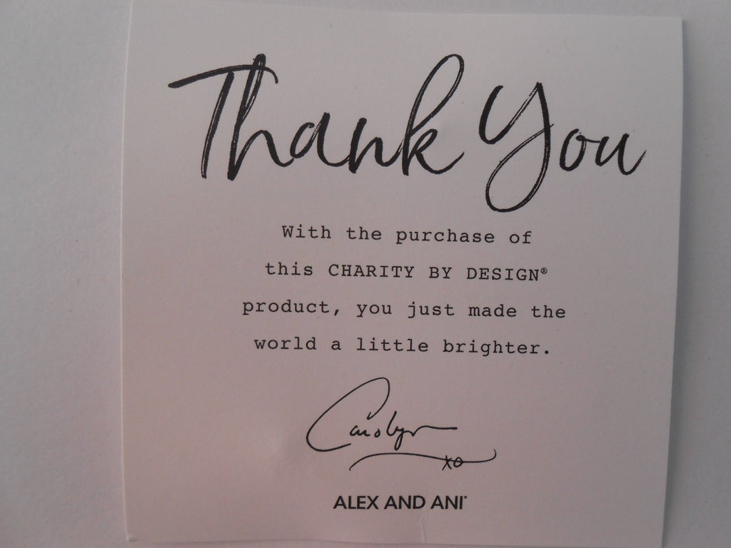 Alex and Ani Womens Charity by Design Never Give Up Bangle