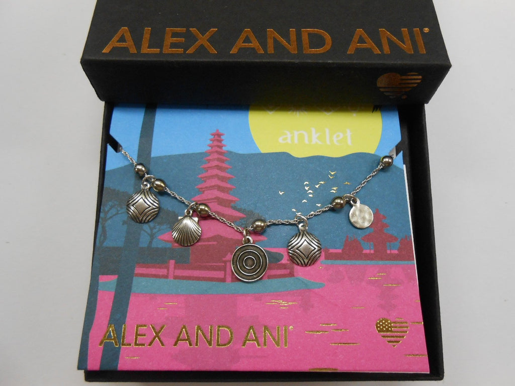 Alex and Ani Womens Summer Motifs Anklet