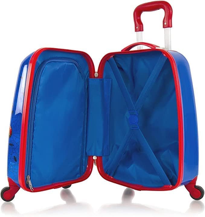 Heys Marvel Spider Man Kids Hardside Spinner Luggage - 18 Inch [ Blue ]