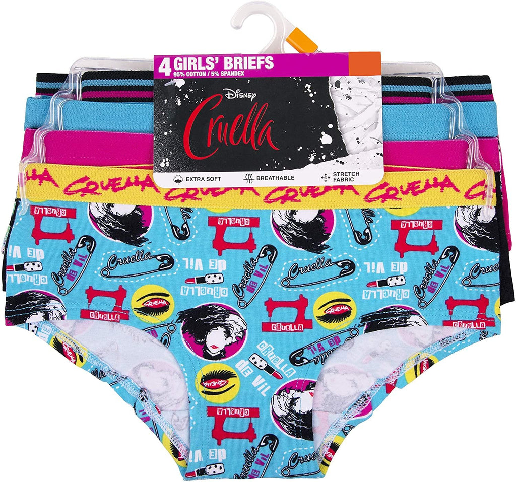 Disney Girls' Cruella Underwear Multipacks