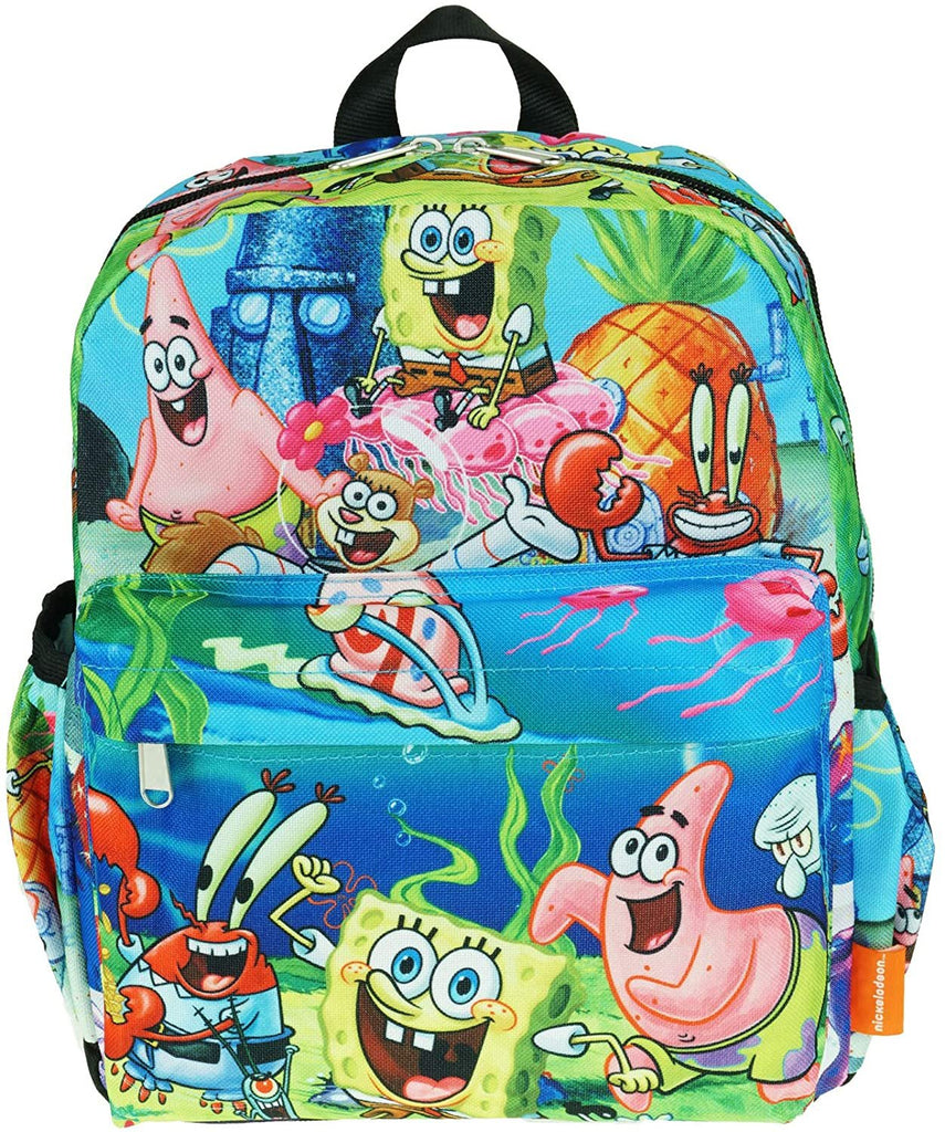 SpongeBob 12" Deluxe Allover Print Daypack - A21204