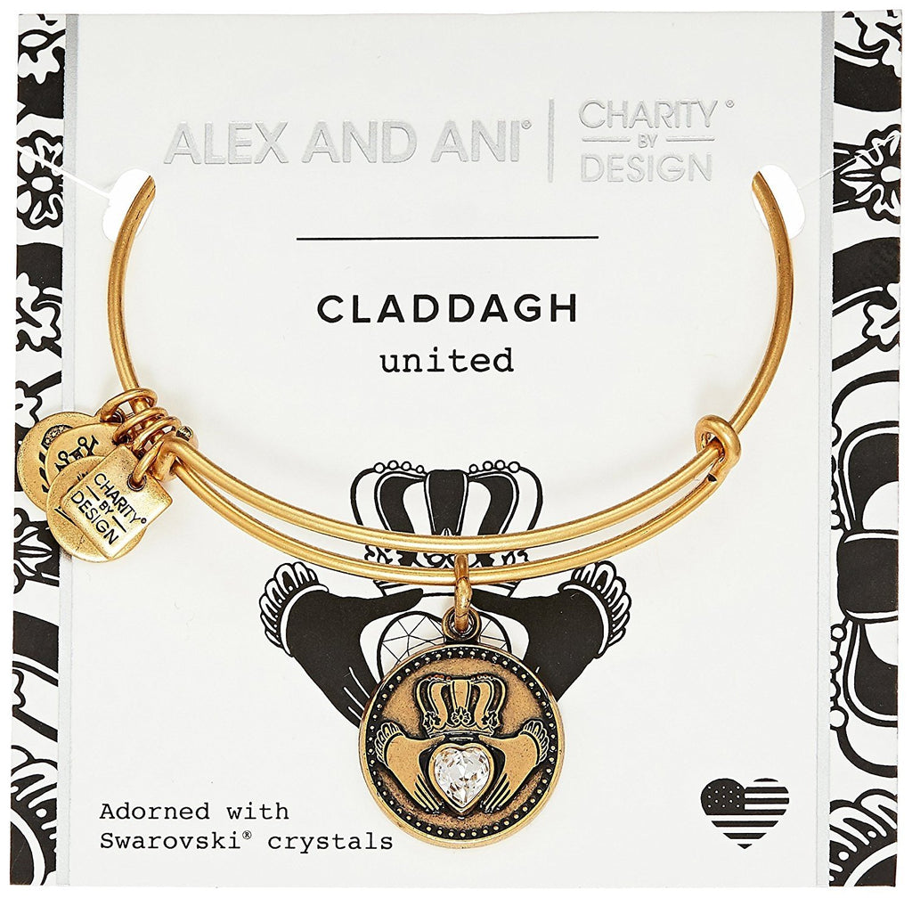 Alex and ANI Charity by Design, Claddagh Bangle Bracelet