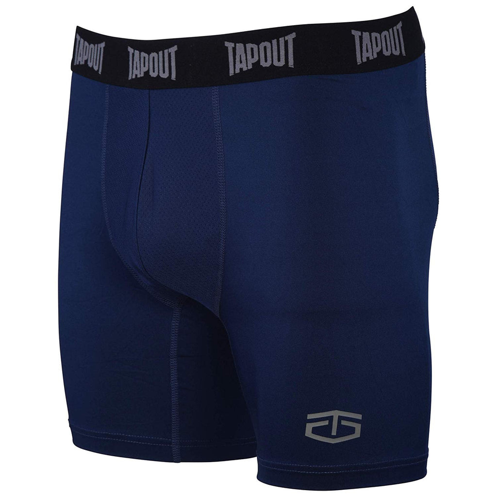 TapouT Mens Performance Boxer Briefs - 3-Pack Stretch Performance Training Underwear Breathable Athletic Fit No Fly