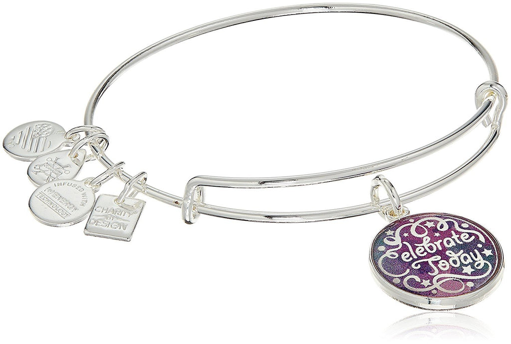 Alex and Ani Womens Charity by Design Celebrate Today - American Cancer Society Bracelet