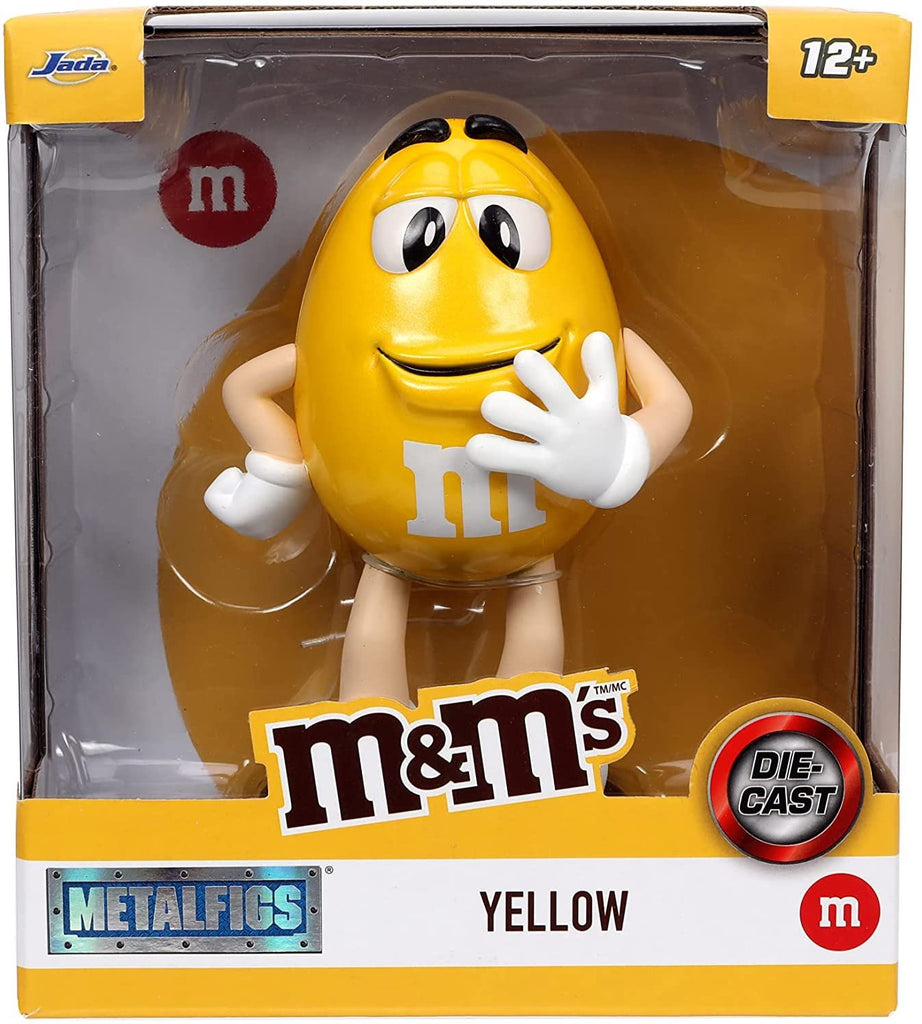 Jada Toys M&M’S Yellow 4-Inch Metals Die-Cast Metal Figure