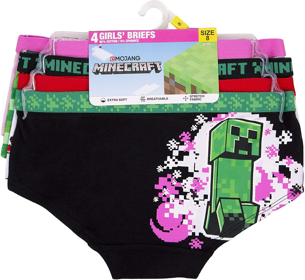 Minecraft Girls' Underwear Multipacks