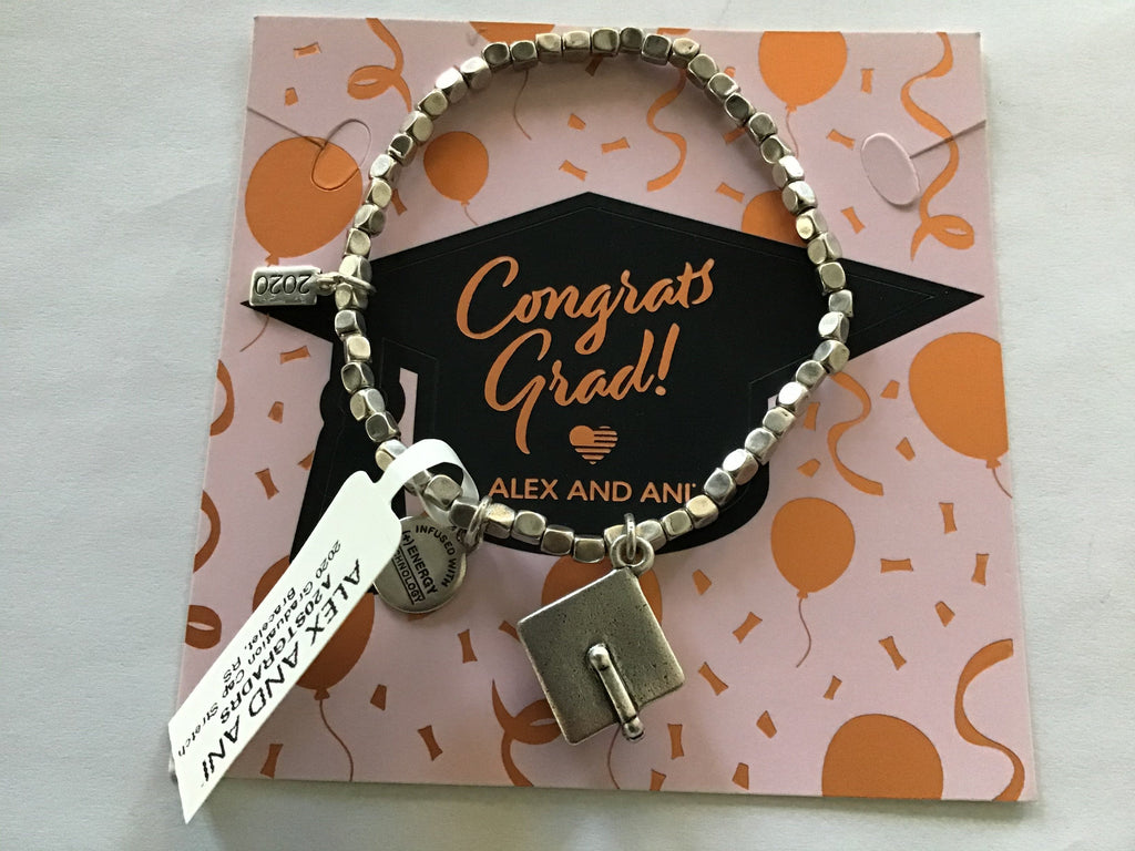 Alex and Ani 2020 Graduation Cap Stretch Bracelet