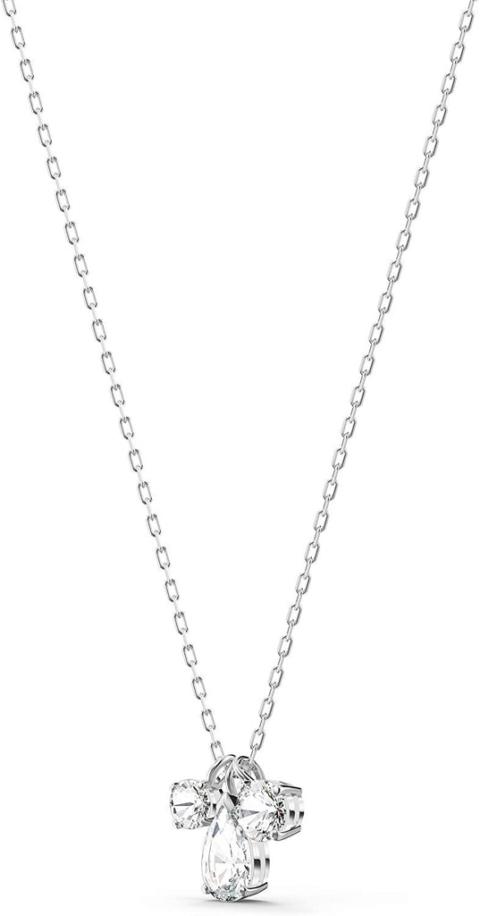 SWAROVSKI Women's Attract Pear Rhodium Plated Crystal Jewelry Collection