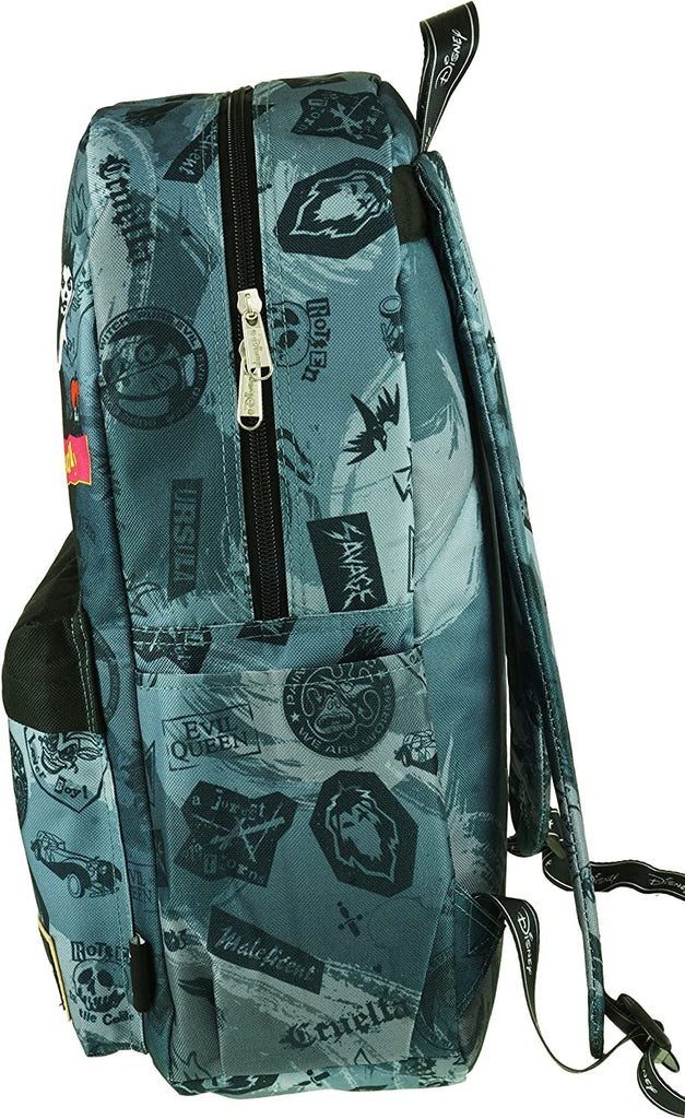 Classic Disney Villains Backpack with Laptop Compartment for School, Travel, and Work