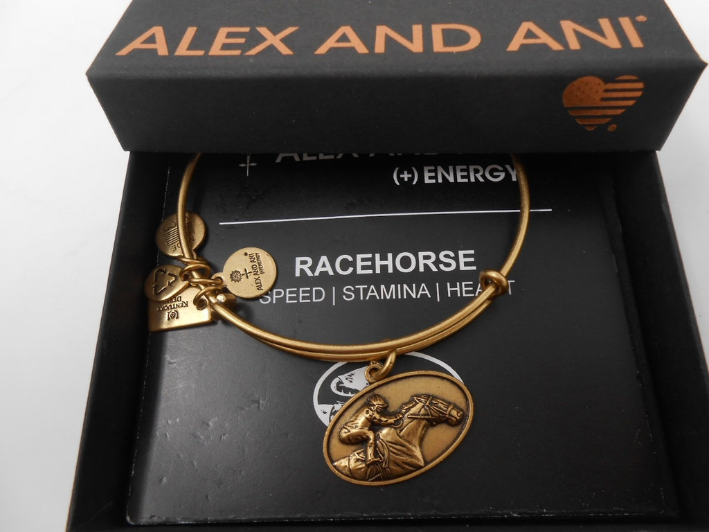 Alex and Ani Victorious 3D Race Horse Expandable Bangle Bracelet