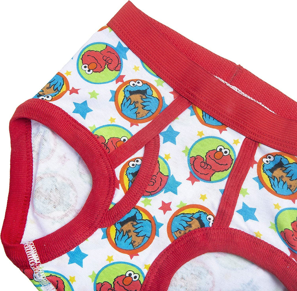 Sesame Street Boys' Underwear Multipacks, Sesame 10pk, 18