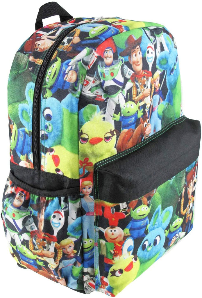 Toy Story 4-16 inch All Over Print Deluxe Backpack With Laptop Compartment