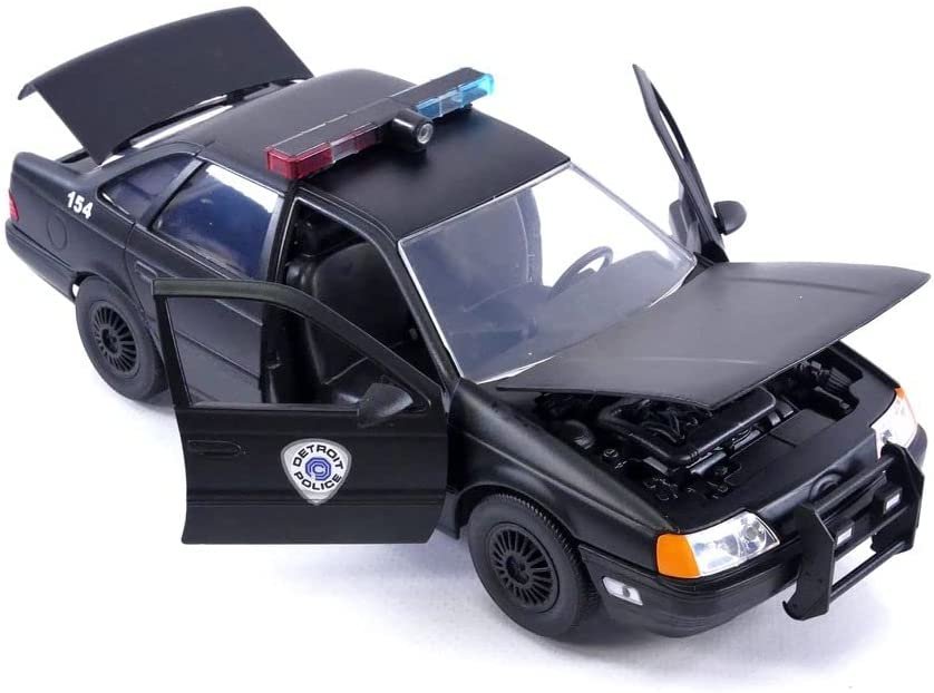 Robocop 35th Anniversary 1:24 OCP Ford Taurus Die-Cast Car & 2.75" Robocop Figure, Toys for Kids and Adults