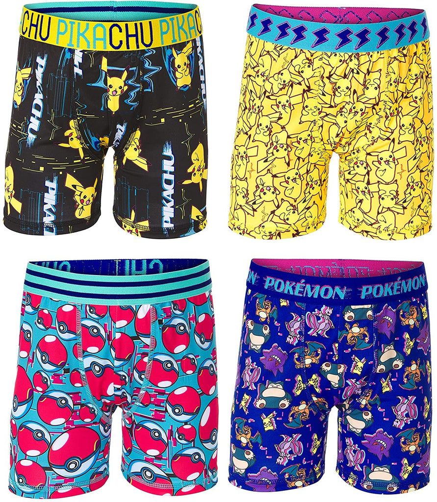 PokÃ©mon Boys' Big Pokemon Athletic Boxer Brief