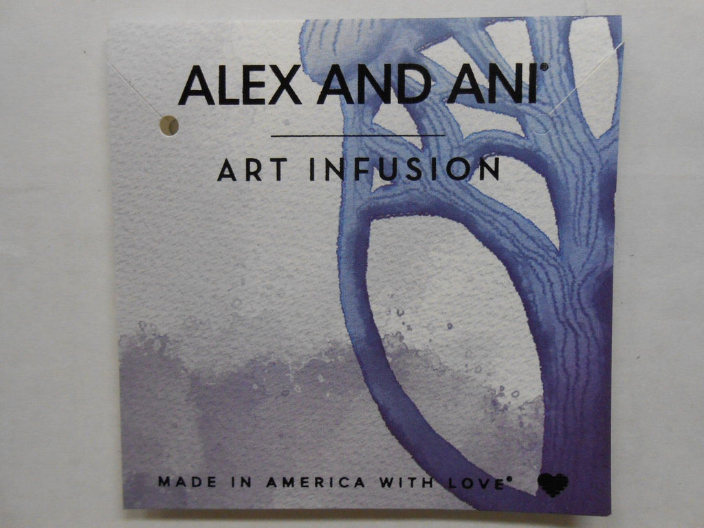 Alex and Ani Art Infusion Unexpected Miracles Expandable Rafaelian Shiny Silver Bangle Bracelet