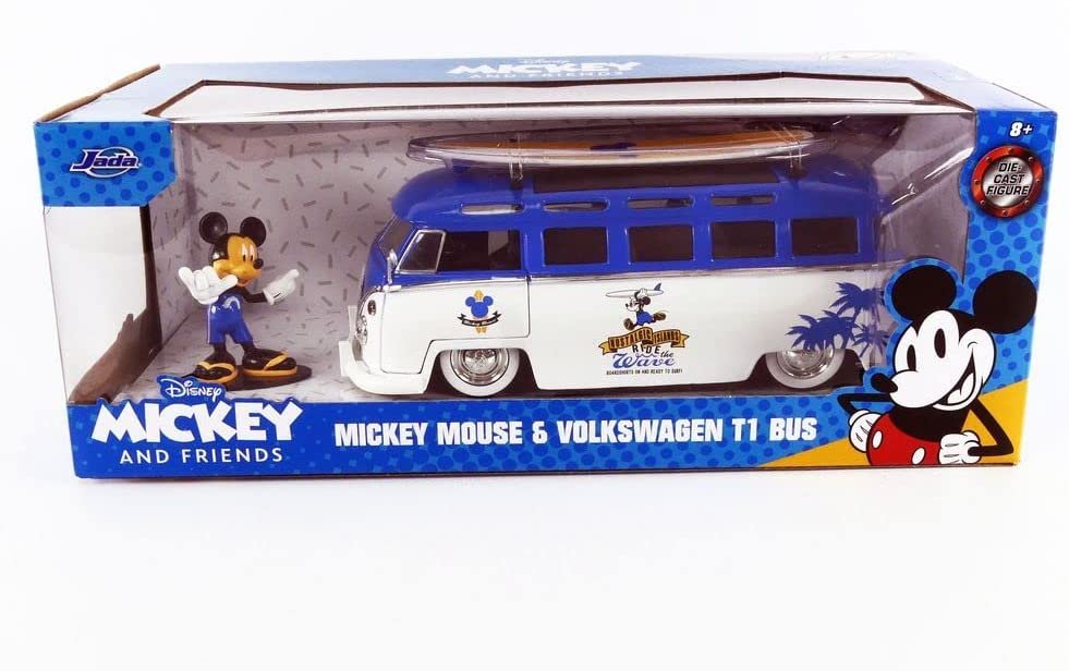 Volkswagen Combi W/Mickey Figure