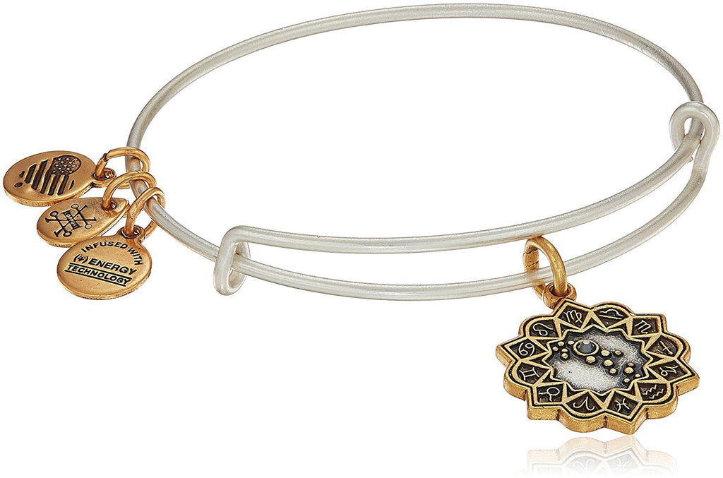 Alex and Ani Virgo Two Tone Bangle Bracelet NWTBC