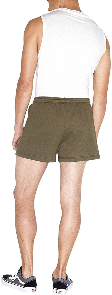 American Apparel Men's California Fleece Retro Short