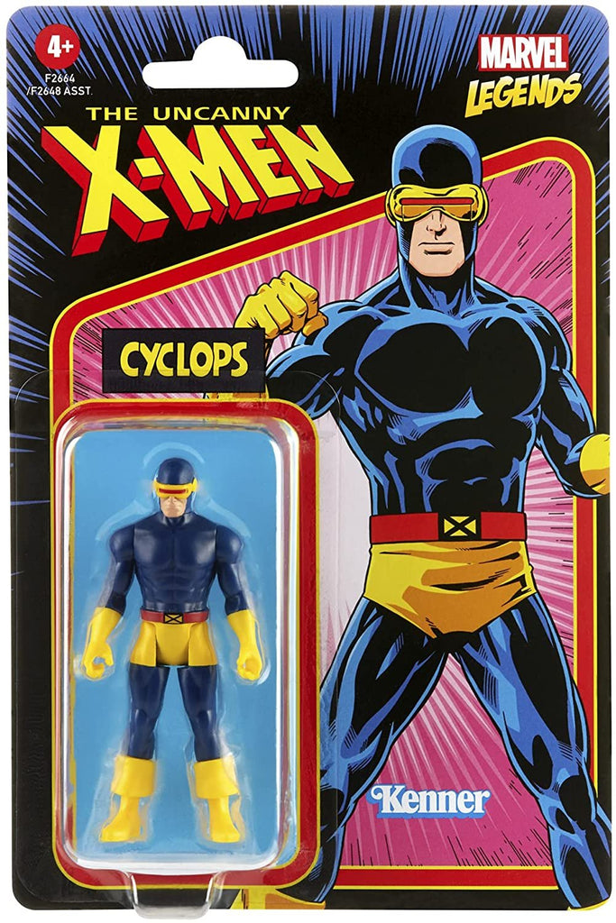 Marvel Hasbro Legends 3.75-inch Retro 375 Collection Cyclops Action Figure Toy