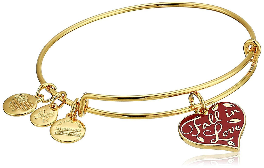 Alex and Ani Womens Color Infusion Fall in Love Bangle