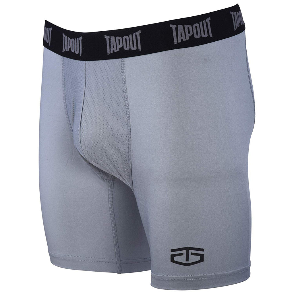 TapouT Mens Performance Boxer Briefs - 3-Pack Stretch Performance Training Underwear Breathable Athletic Fit No Fly