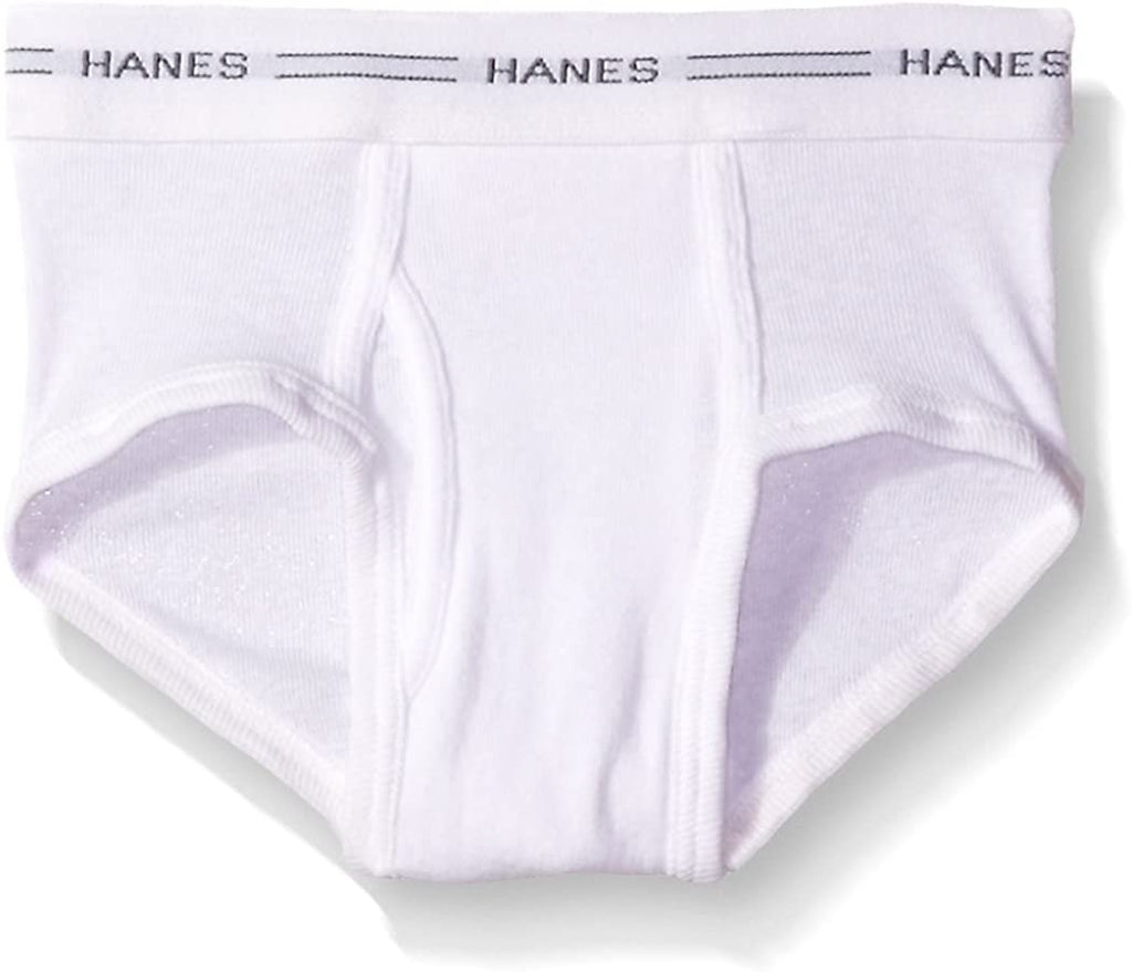 Hanes Boys' 6-Pack White Brief