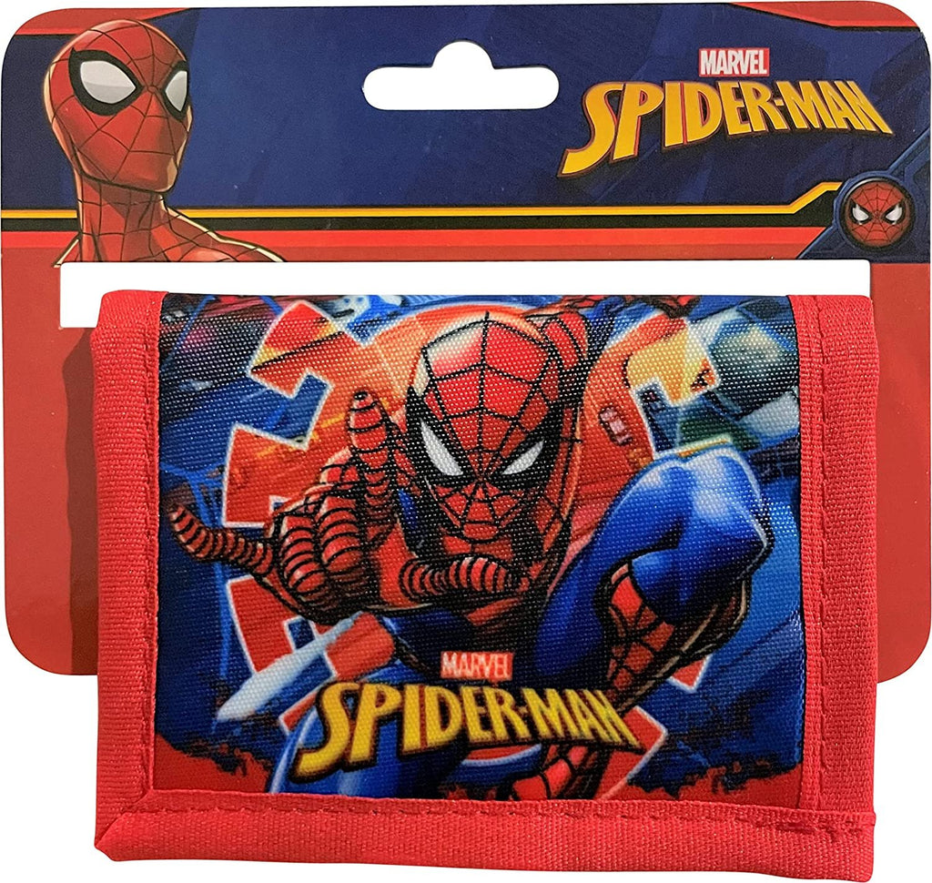 Spider-Man Little Boy Bifold Wallet With Zippered Pocket