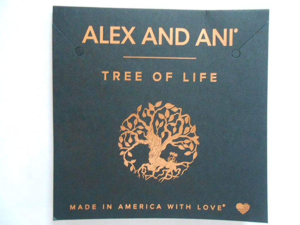 Alex and Ani Tree of Life III Expandable Rafaelian Bangle Bracelet