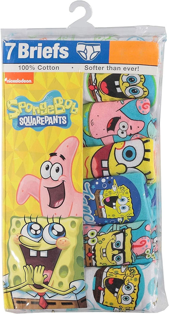 Boys' SpongeBob SquarePants 5pk Boxer Briefs - 4