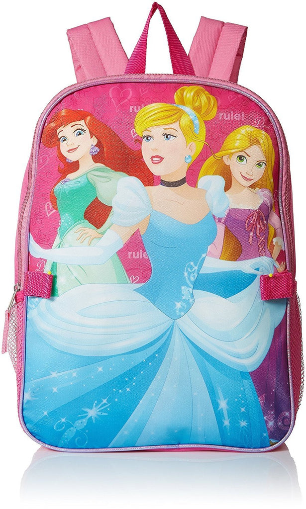 Disney Girls' Princeses Backpack Dare to Dream with Lunch Kit