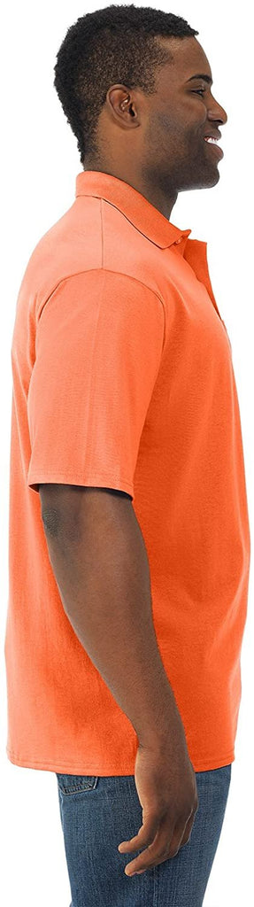 Jerzees Mens SpotShield Short Sleeve Pocket Jersey Sport Shirt, JZ436MPR, 5X