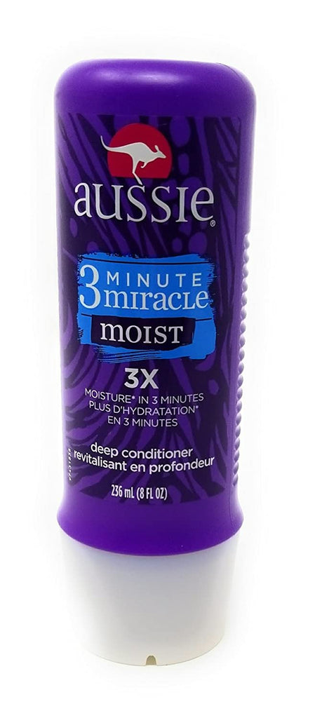 Aussie Moist Shampoo and Conditioner, 13.5 Ounce Each, Plus 3 Minute Miracle Moist, 8 Ounce