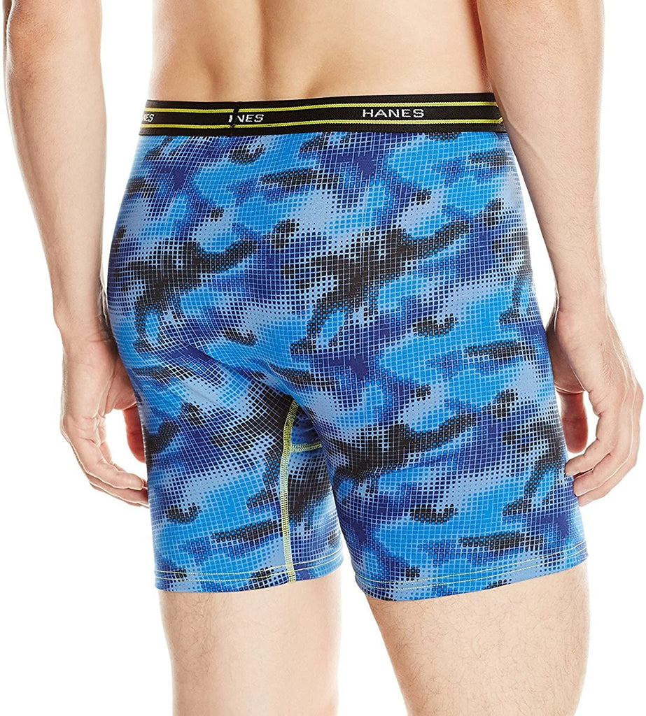 Hanes Men's FreshIQ X-Temp Boxer with ComfortFlex Waistband Brief