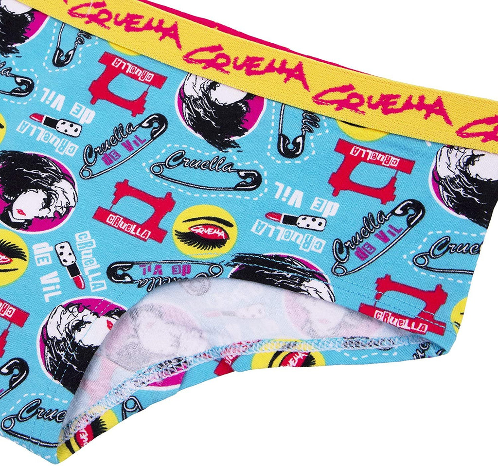 Disney Girls' Cruella Underwear Multipacks