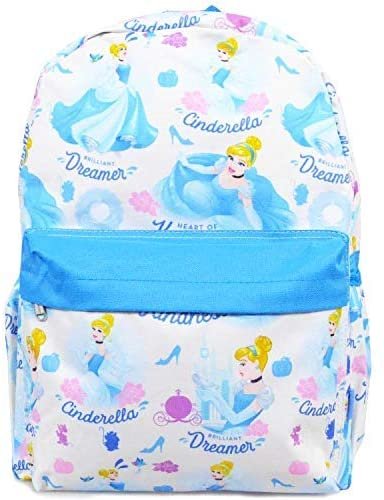 Disney Princess - Cinderella Large 16" All Over Print Backpack - 16511