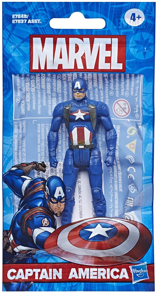 Marvel Avengers Captain America Action Figure 3.75 in, for Kids 4 and up