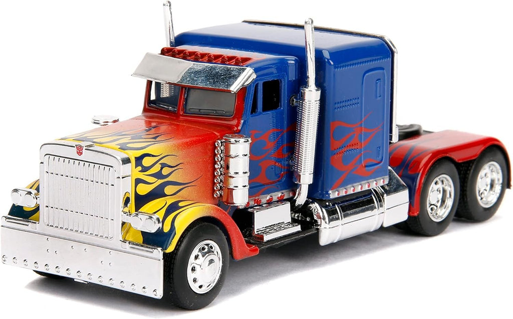 Transformers Optimus Prime 1:32 3-Pack Die-Cast Cars, Toys for Kids and Adults