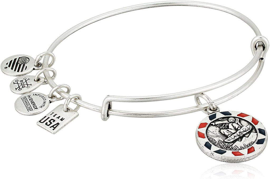 Alex and Ani Women's Team USA Snowboarding Bangle