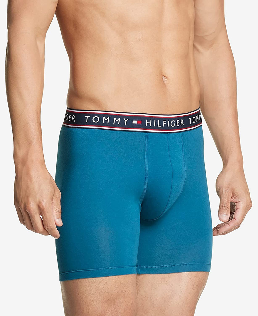 Tommy Hilfiger Men's Cotton Stretch Boxer Brief Multipack