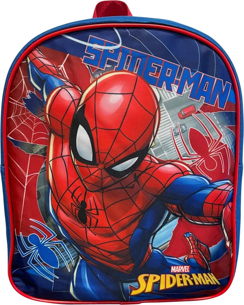 Spider-Man Toddle Boy 12 Inch Mini Backpack (Blue-Red)